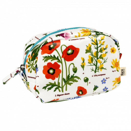 Wild Flowers Makeup Bag