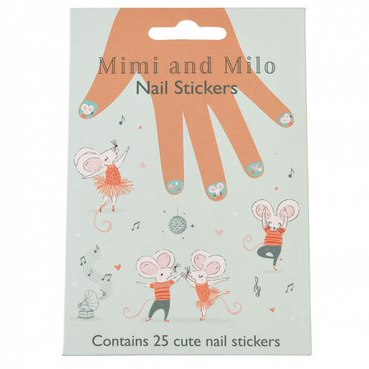 Mimi and Milo Nail Stickers