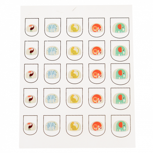 Wild Wonders Nail Stickers