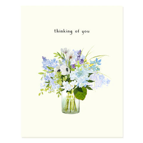 Lavender Think of You Card