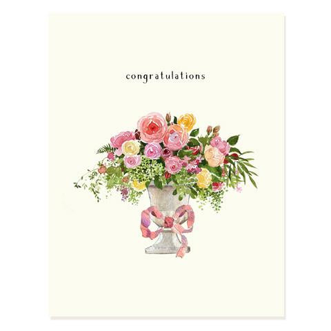 Congratulations Centerpiece Card - Belle De Provence