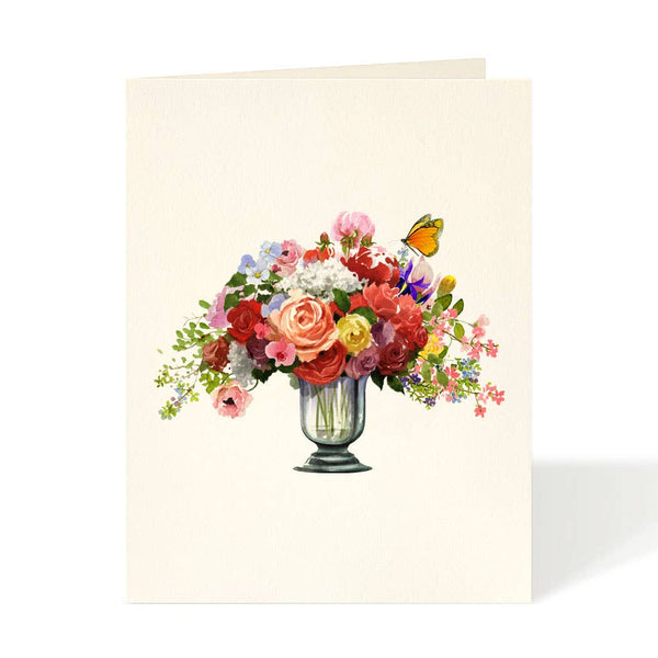 Flower Garden Greeting Card