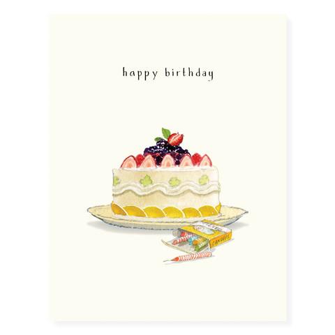 Happy Birthday Cake Card - Belle De Provence