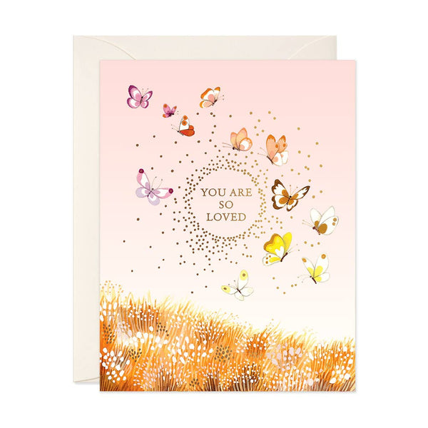 Butterfly So Loved Card