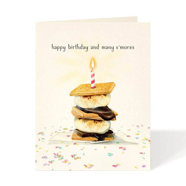 Many S'mores Birthday Card