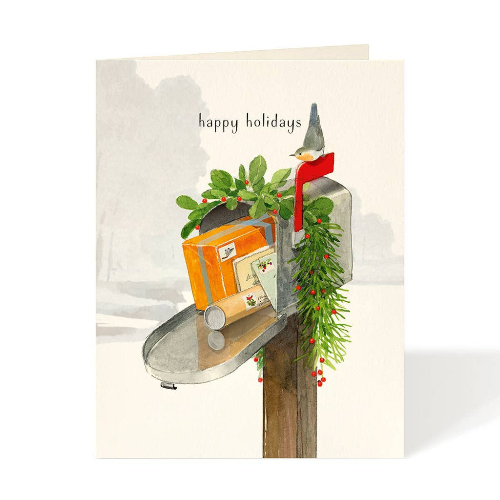 Holiday Delivered - Holiday Christmas Greeting Card
