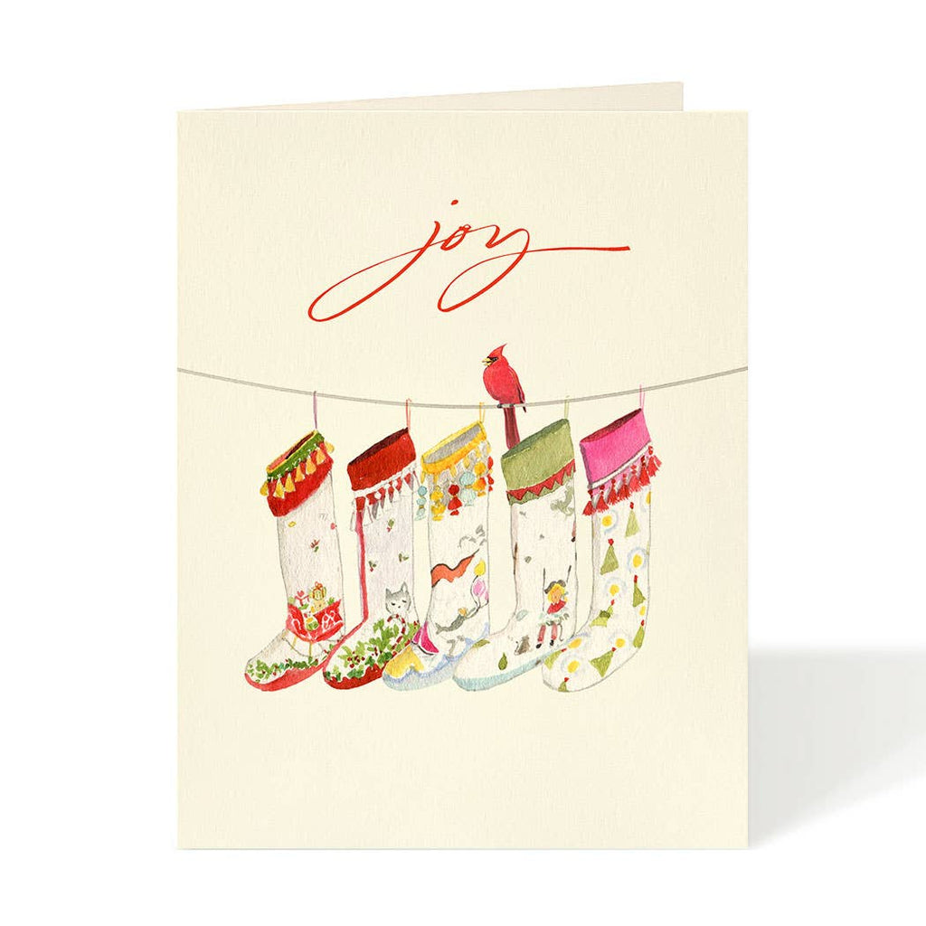 Stockings - Christmas Card