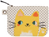 Large Cat Zip Pouch - Belle De Provence