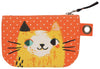 Small Cat Zip Pouch - Belle De Provence