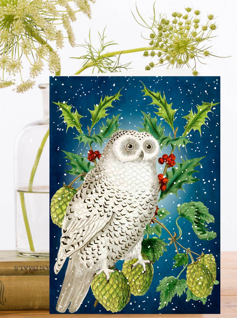 Owl Christmas Card