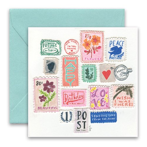 Airmail Greeting Card - Belle De Provence