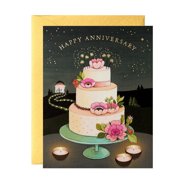 Happy Anniversary Card - Belle De Provence