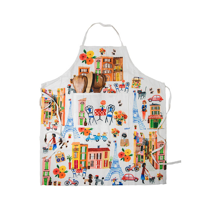 Ooh La La House Cotton Apron