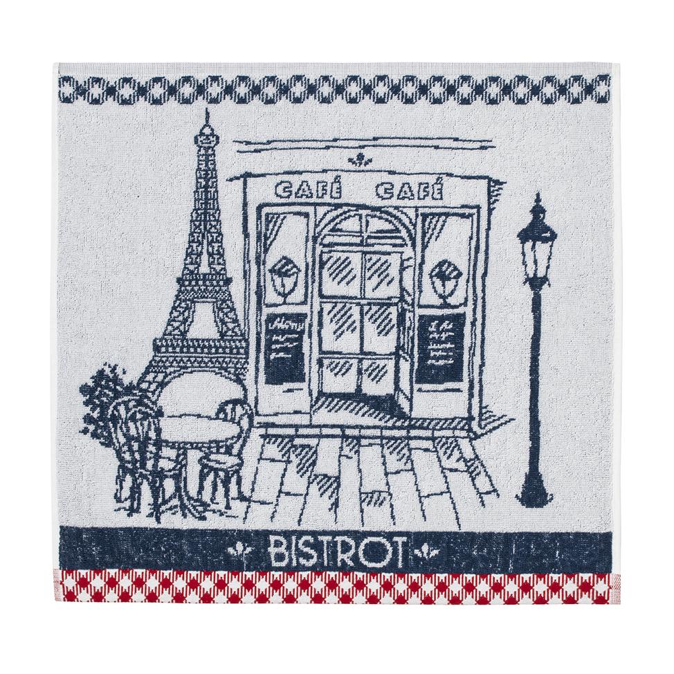 Authentique Bistrot Terry Tea Towel - Belle De Provence