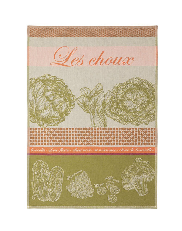 Choux Rose Tea Towel - Belle De Provence