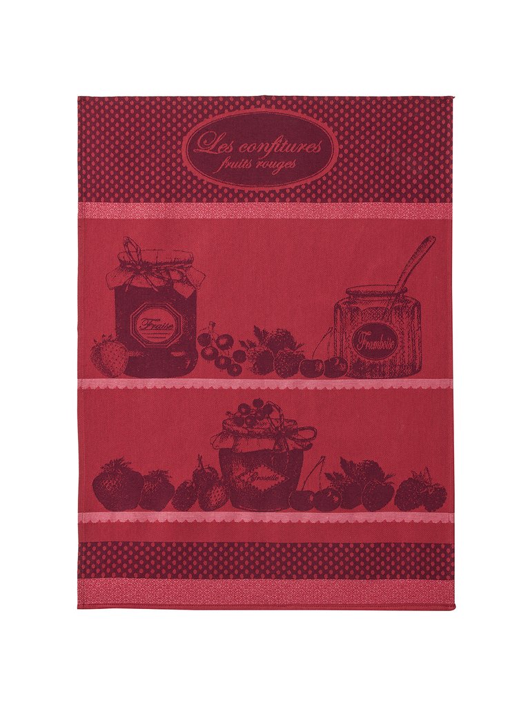 Confiture Fruits Rouge Tea Towel - Belle De Provence