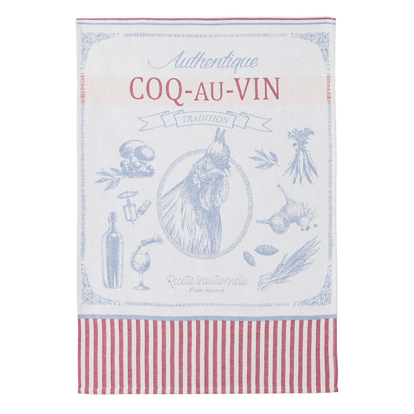 Coq au Vin Tea Towel