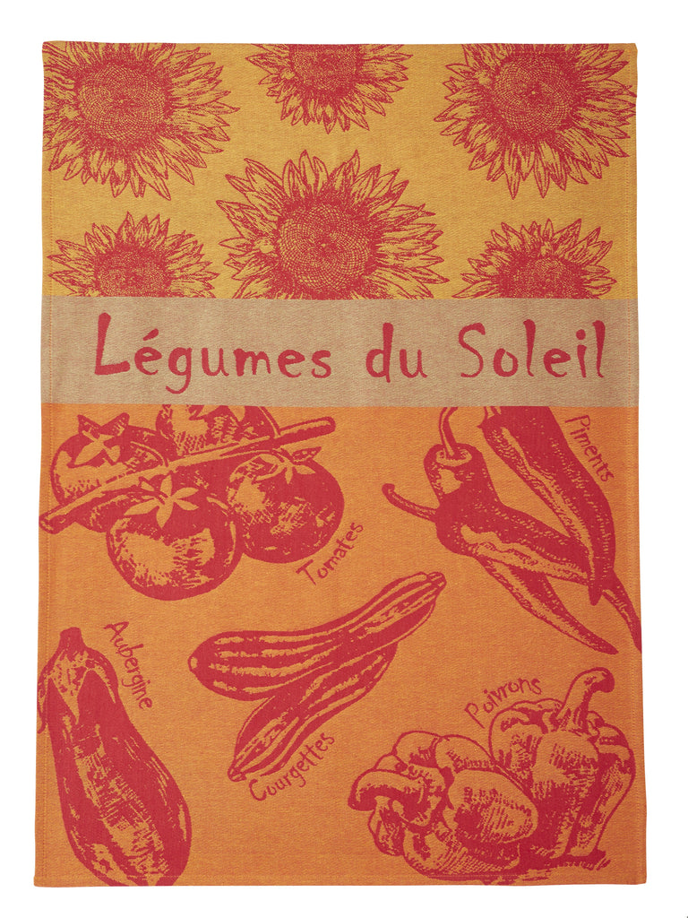 Legumes d'Été Tea Towel - Belle De Provence