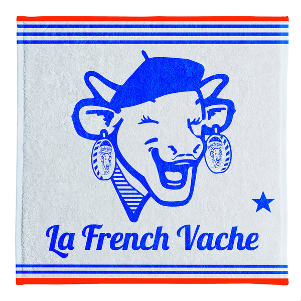 La Vache Qui Rit French Vache Terry Tea Towel - Belle De Provence