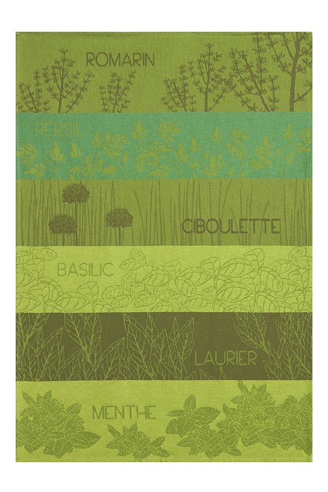 Herbes Aromatiques Tea Towel - Belle De Provence
