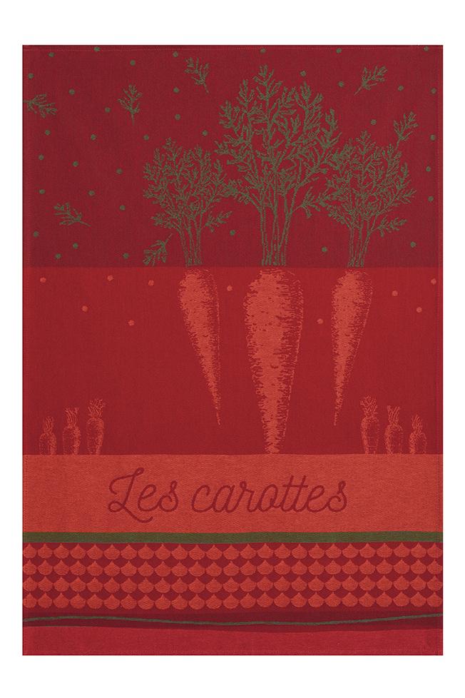 Carottes du Potager Tea Towel - Belle De Provence