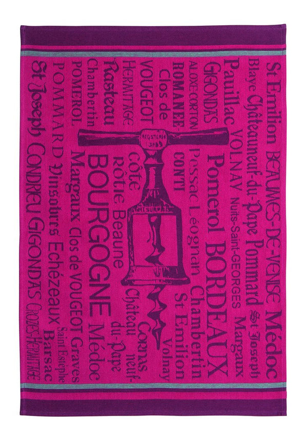 Tire Bouchons Bordeaux Tea Towel - Belle De Provence