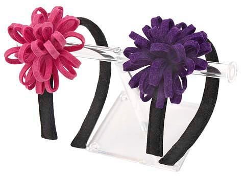 Large Felt Flower Headband - Belle De Provence