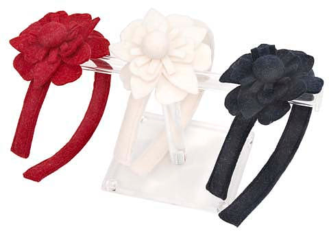 Floral Felt Headband - Belle De Provence