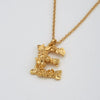 Alex Monroe - Gold Floral Alphabet Necklace - Belle De Provence