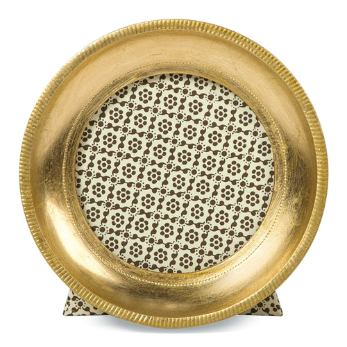 Round Gold Leaf Frames 4" - Belle De Provence