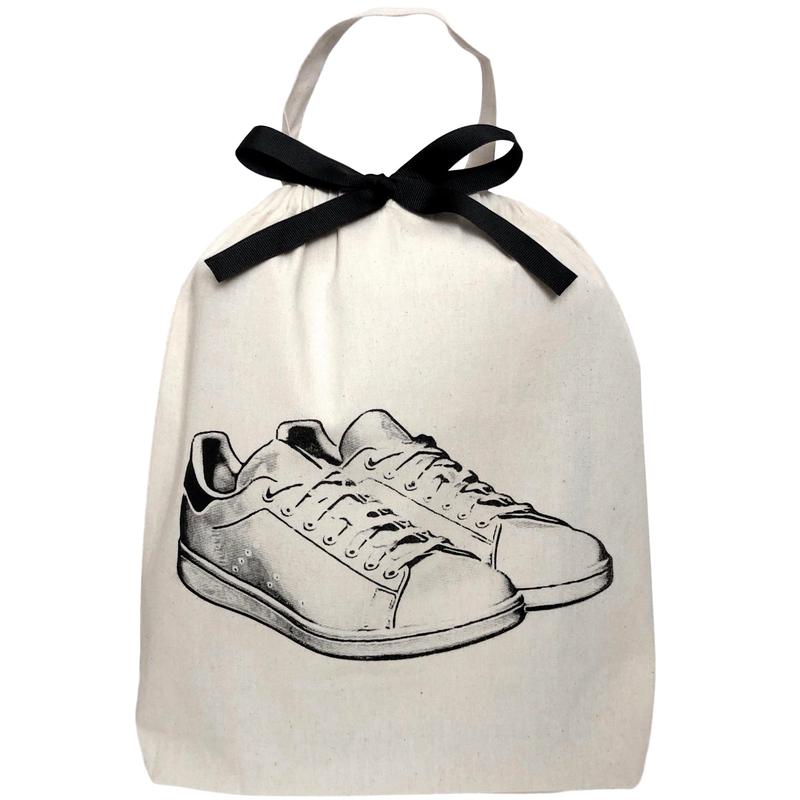 White Sneaker Shoe Bag - Belle De Provence