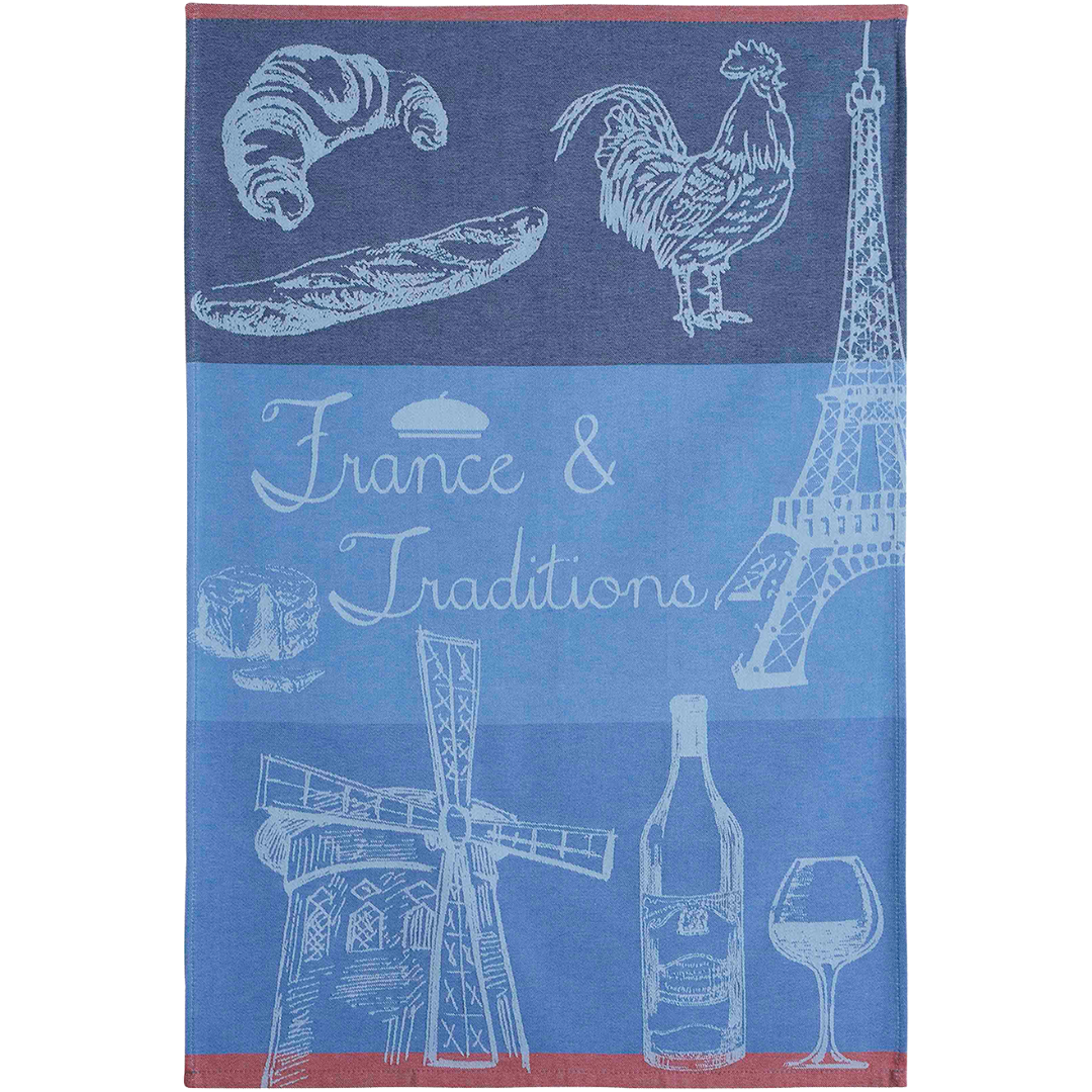 Coucke - France et Tradition Blue Tea Towel