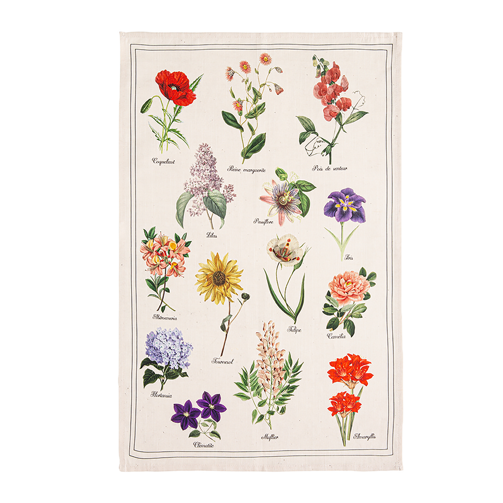 Herbier Tea Towel