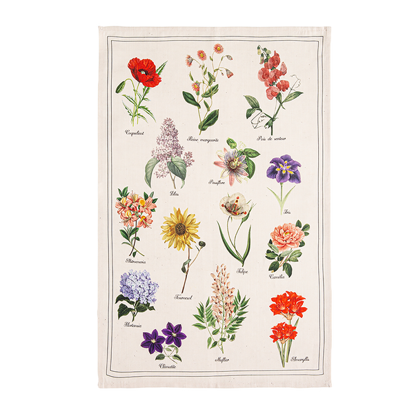 Herbier Tea Towel