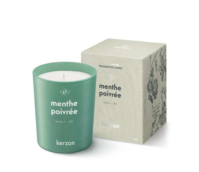 Kerzon Menthe Poivrée Fragranced Candle 190g