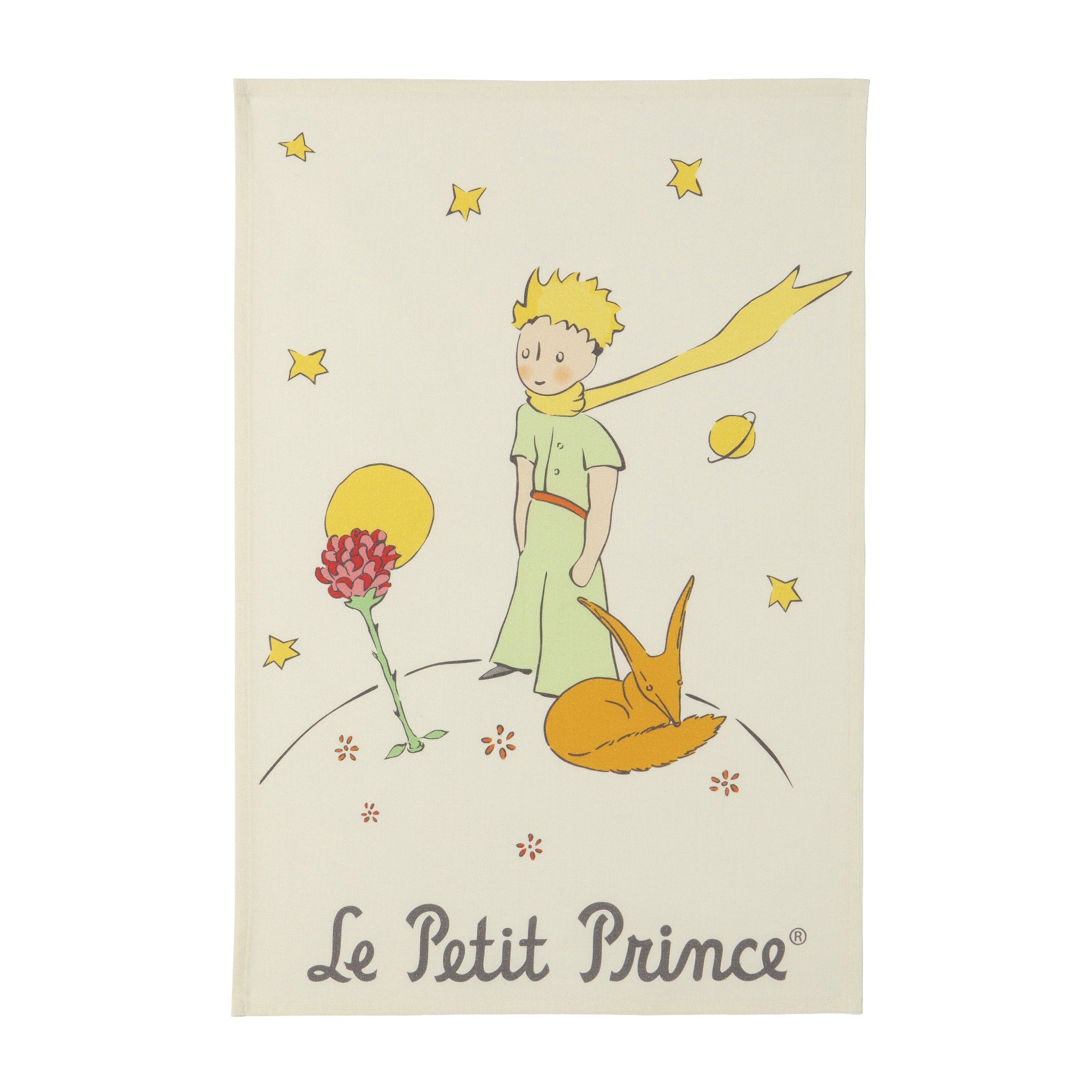 La Fleur et le Renard Tea Towel - Belle De Provence