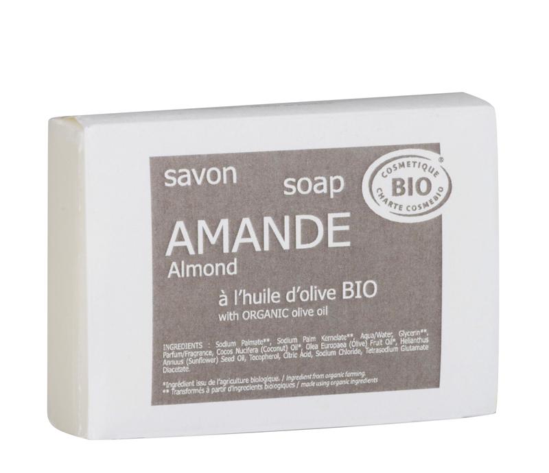 Organic 100g Almond Soap - Belle De Provence