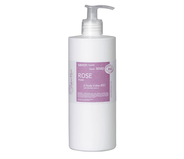 Organic 500mL Rose Liquid Soap - Belle De Provence