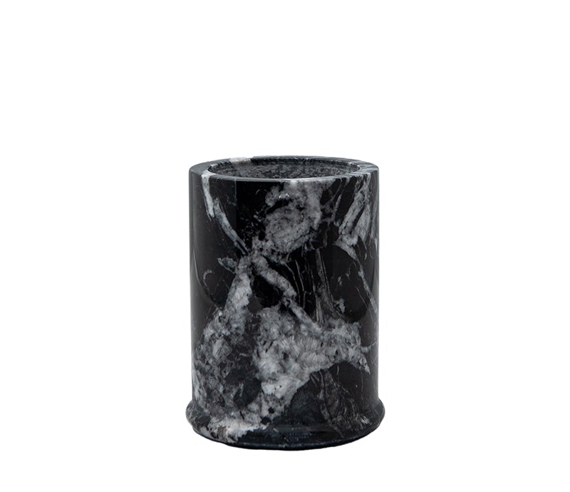 Black Marble Tumbler - Belle De Provence