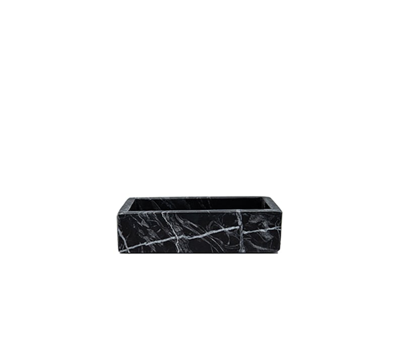 Black Marble Small Tray - Belle De Provence