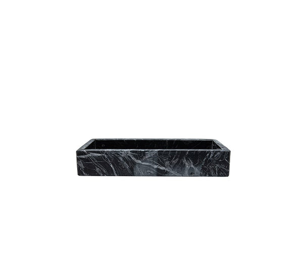 Black Marble Large Tray - Belle De Provence