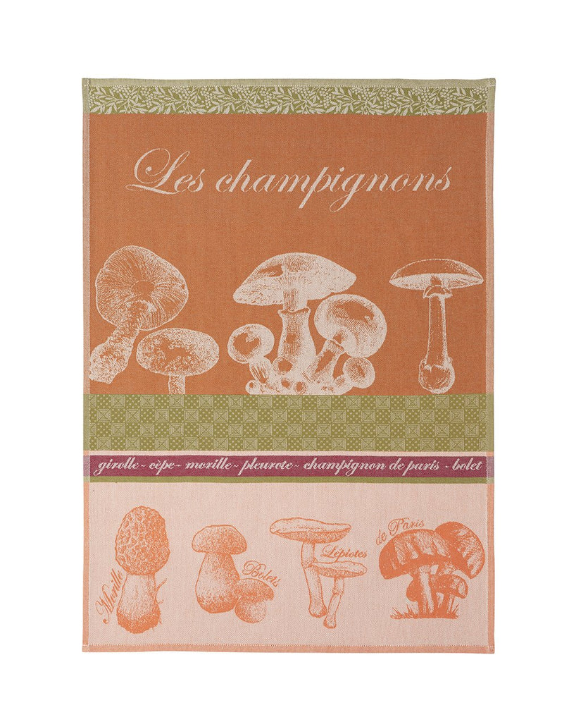 Mushrooms Tea Towel - Belle De Provence