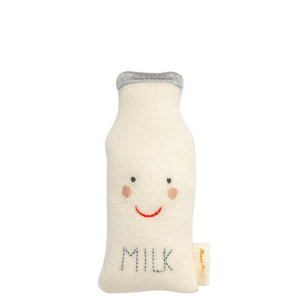 Milk Bottle Baby Rattle - Belle De Provence