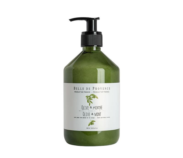 Olive Mint Hand & Body Lotion - Belle De Provence