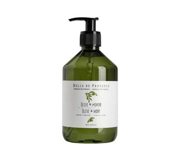 Olive Mint Liquid Soap - Belle De Provence