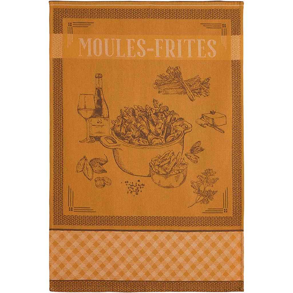 Moules Frites Tea Towel