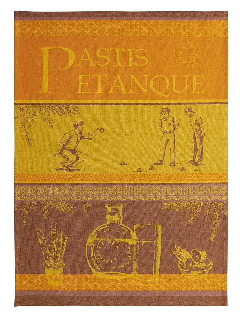 Pétanque Tea Towel - Belle De Provence