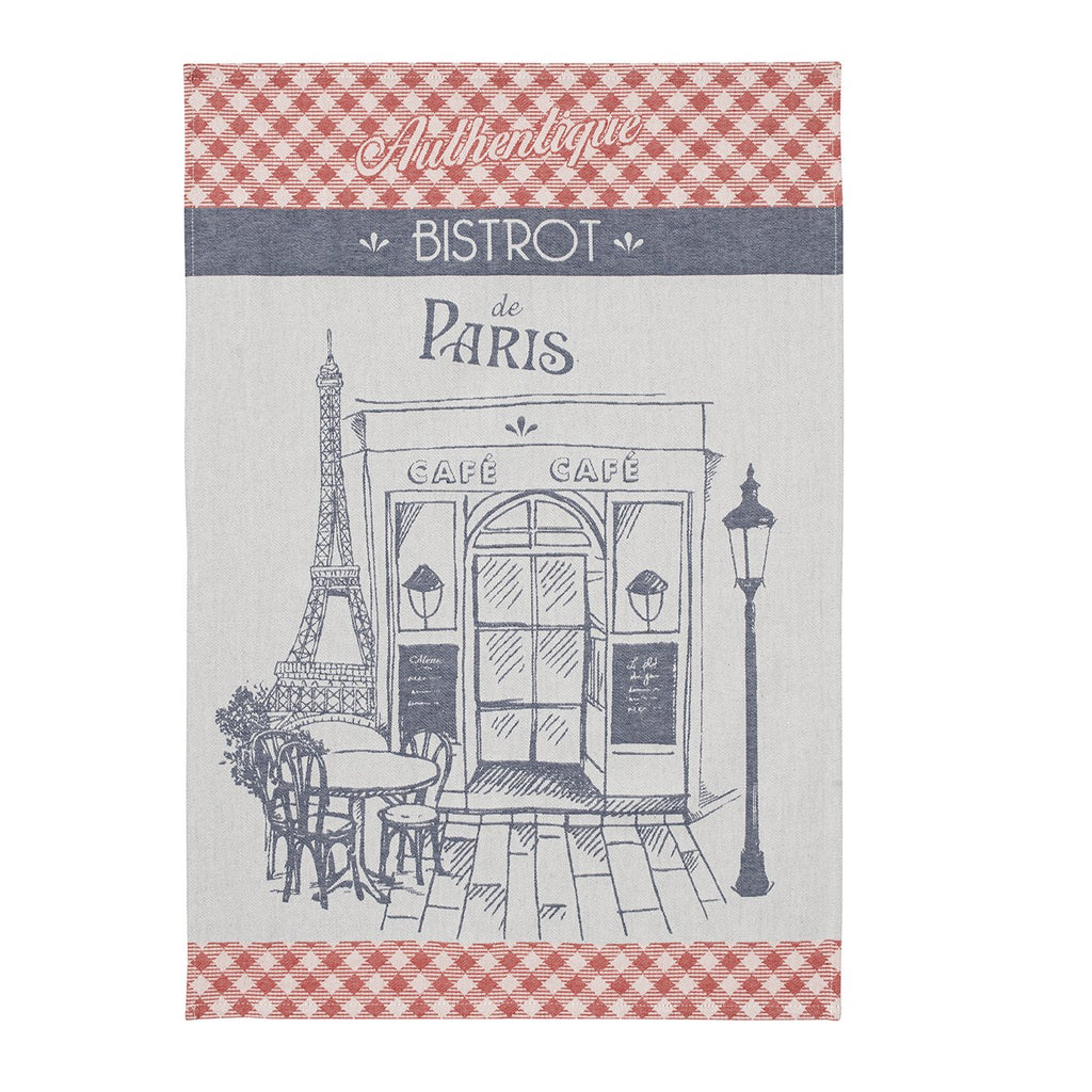 Authentique Bistrot Tea Towel - Belle De Provence