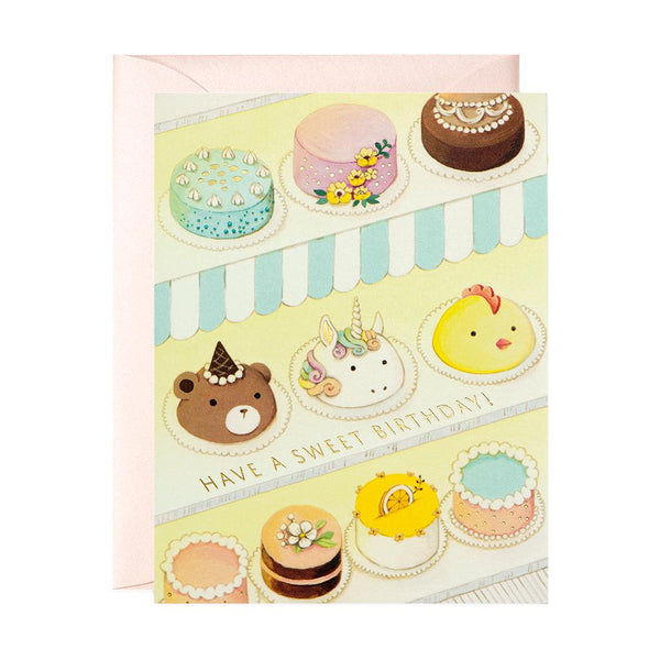 Pastry Shop Birthday Card - Belle De Provence