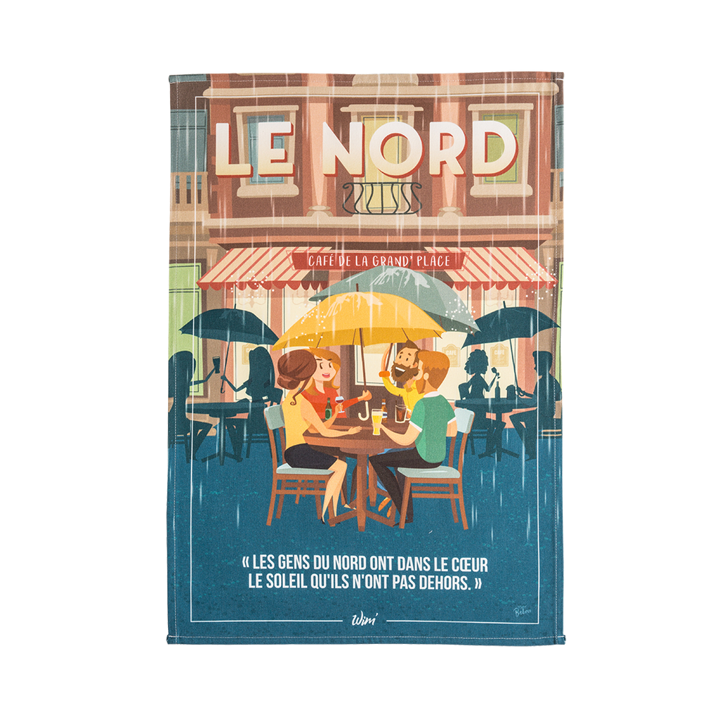 Coucke Le Nord Tea Towel